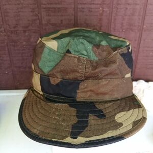 US Army Woodland combat cap 7